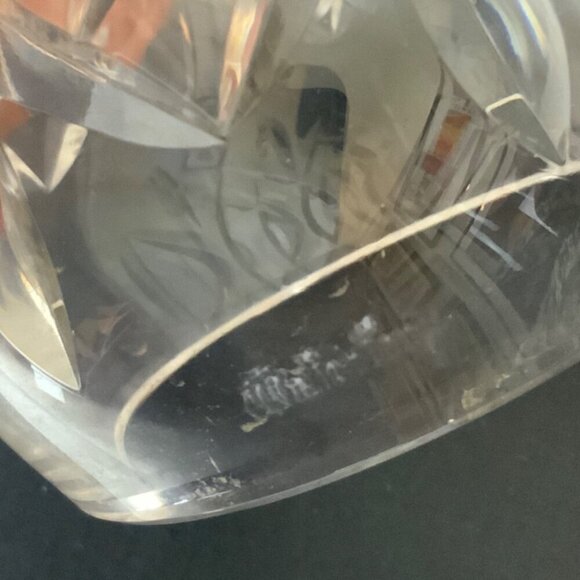 Vintage Waterford Crystal Christmas Bell 1986 Six Geese a-Laying with Box - Picture 5 of 9